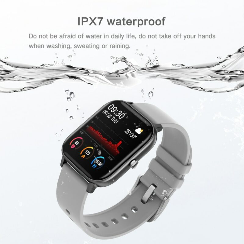 P8 1 4 inch Smart Watch Men Full Touch Smartwatch Fitness Tracker Blood Pressure Fitness Tracker 4