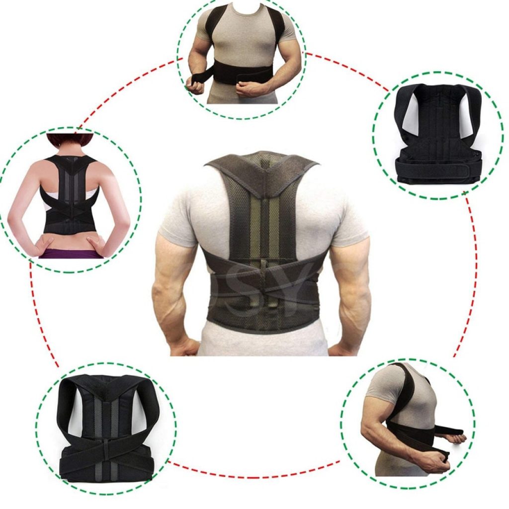 Posture Corrector for Men and Women Back Posture Brace Clavicle Support Stop Slouching and Hunching Adjustable 3