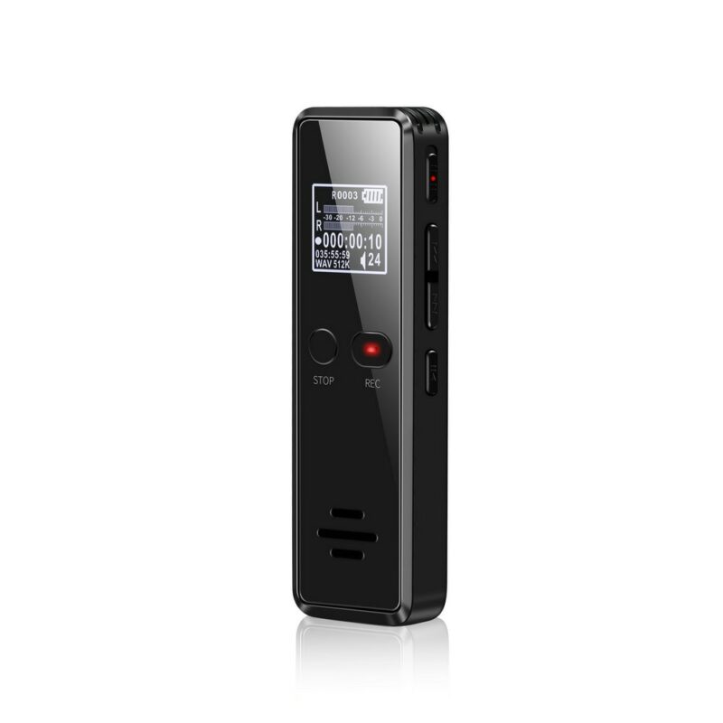 Vandlion V90 Digital Voice Activated Recorder Dictaphone Long Distance Audio Recording MP3 Player Noise Reduction WAV 1