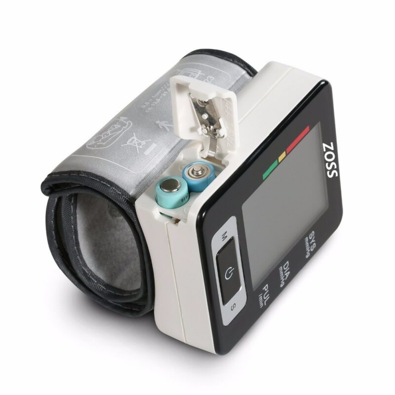 ZOSS English or Russian Voice Cuff Wrist Sphygmomanometer Blood Presure Meter Monitor Heart Rate Pulse Portable 2