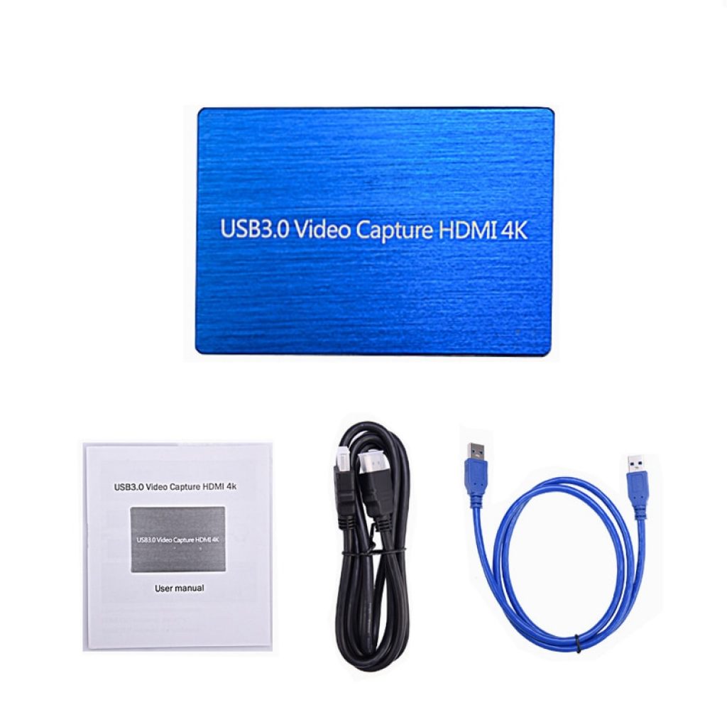 4K 60Hz HD USB3 0 HDMI Video Capture 1080P HDMI to USB Video Capture Card Dongle 3