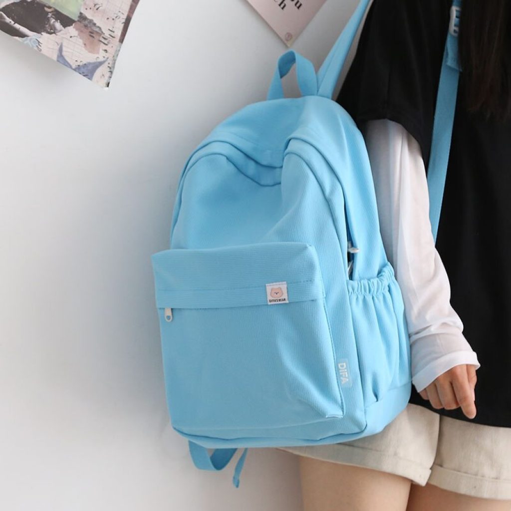 Female Department Plaid Backpacks for Women Waterproof School Backpack Bag Korean Large Capacity Shoulder School Bags 4