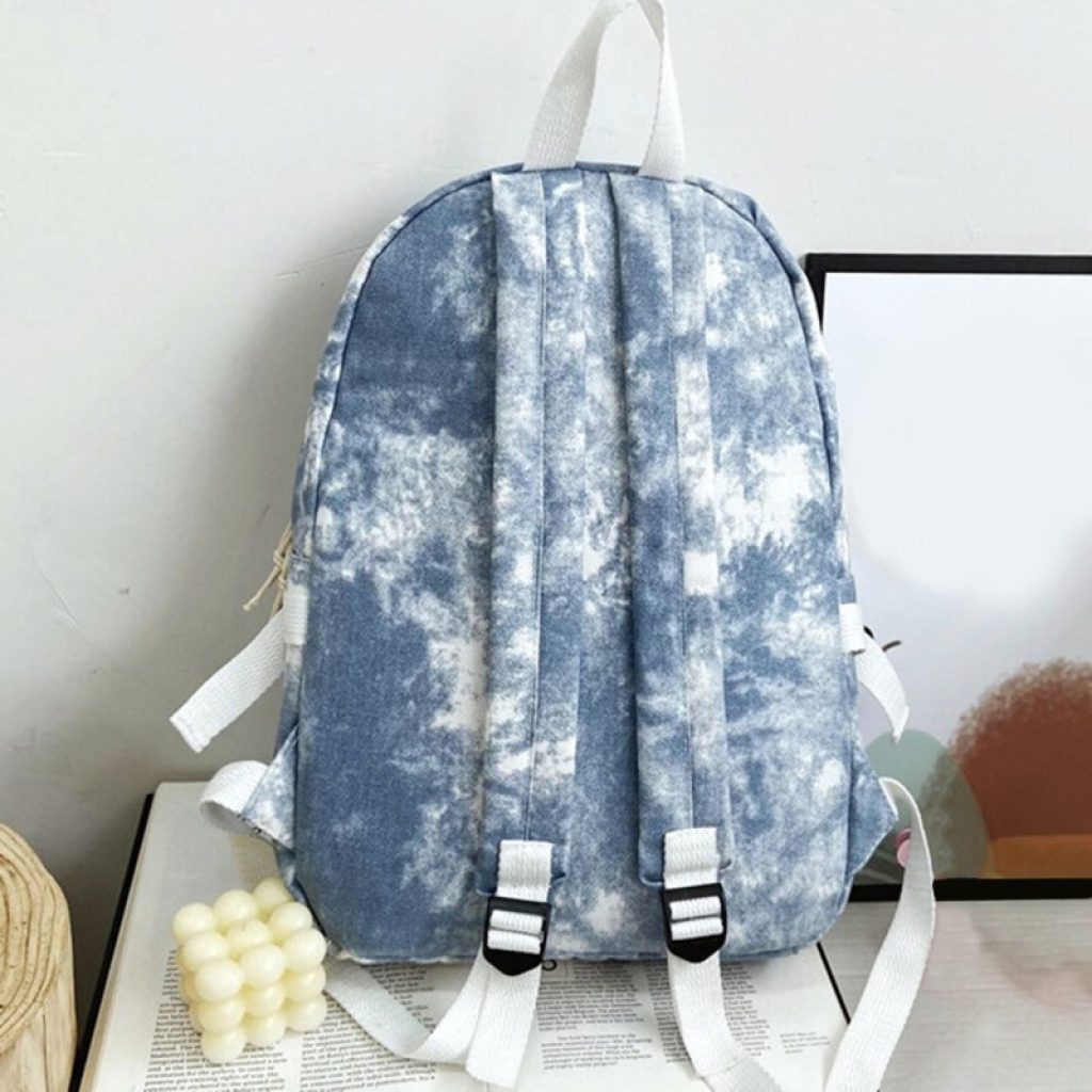 Female Nylon Backpack Casual Classical Women Backpack Fashion Women Shoulder Bag Solid Color School Bag For 4