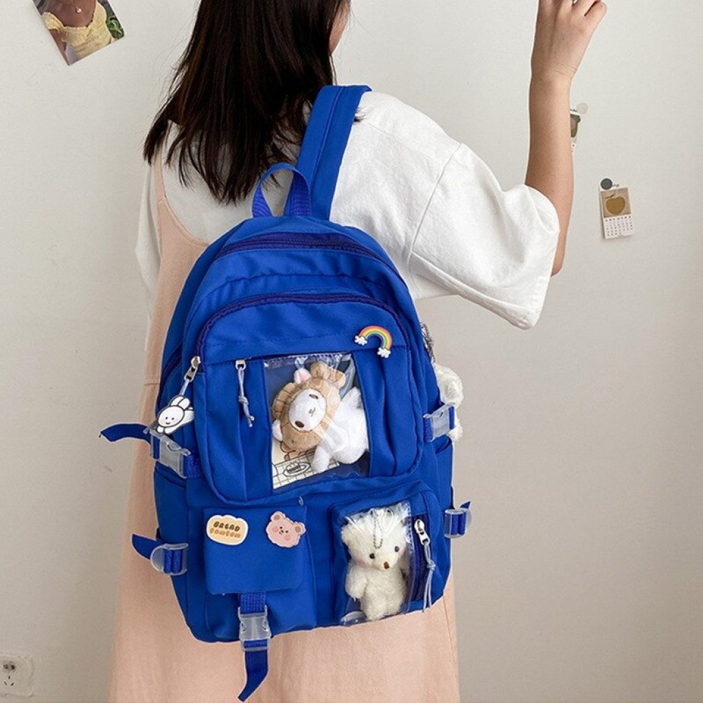 Japanese High School Girls Backpack Student School Bags For Teenage Girls Multi Pockets Kawaii Backpack Women 4