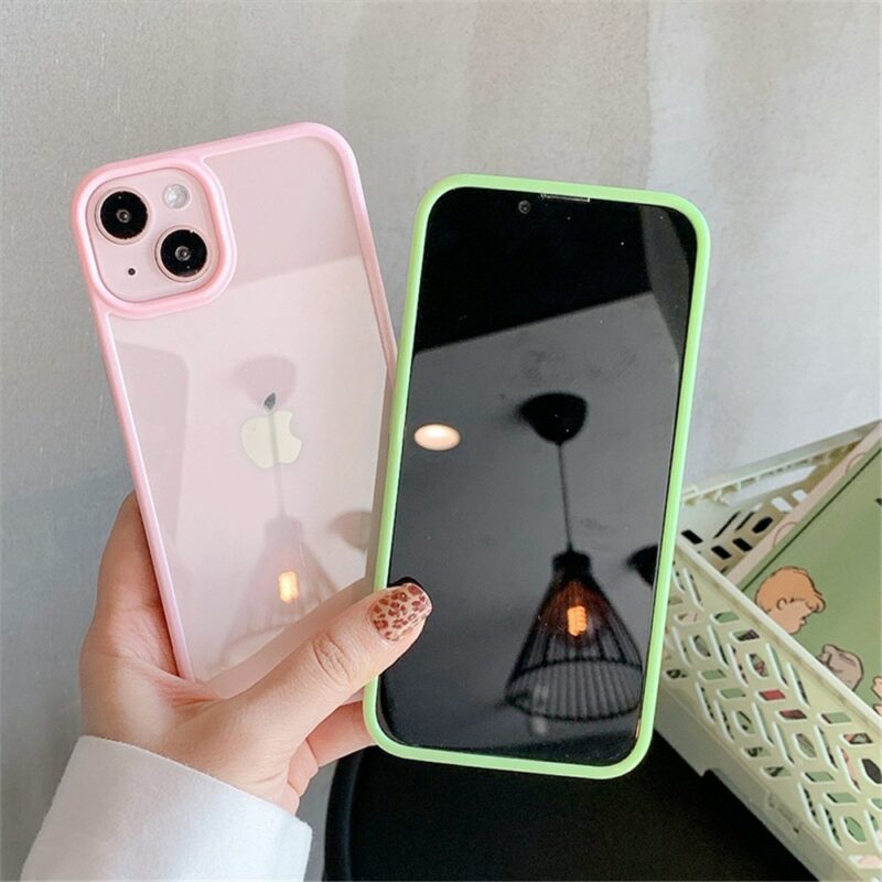 Candy Shockproof Silicone Bumper Phone Case For iPhone 14 11 12 13 Pro Max X XS 3