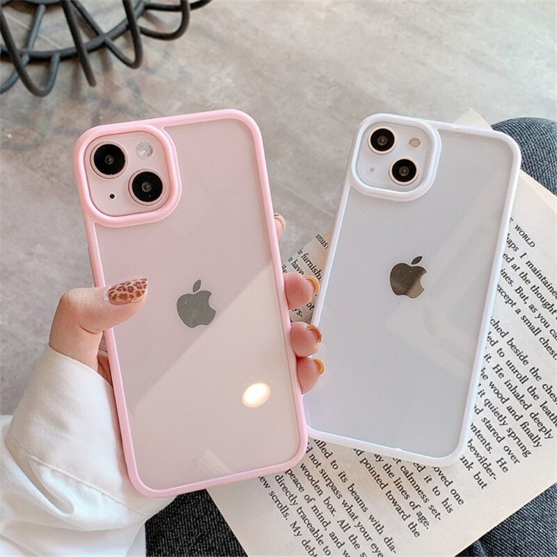 Candy Shockproof Silicone Bumper Phone Case For iPhone 14 11 12 13 Pro Max X XS