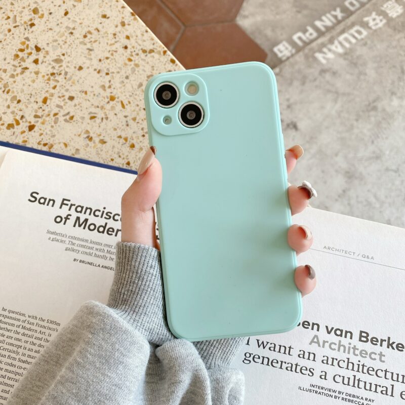 Liquid Silicone Phone Case for IPhone 14 13 12 11 Pro X XR XS Max SE2020 4