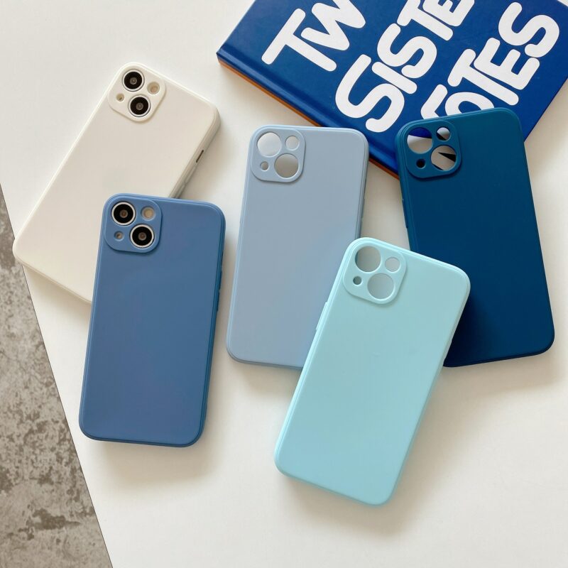 Liquid Silicone Phone Case for IPhone 14 13 12 11 Pro X XR XS Max SE2020