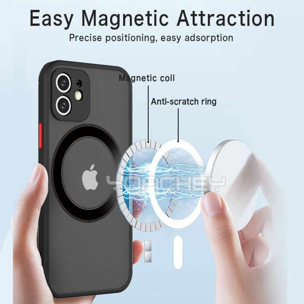 Luxury Magnetic For Magsafe Wireless Charge Phone Case For iPhone 13 14 12 11 Pro Max 1