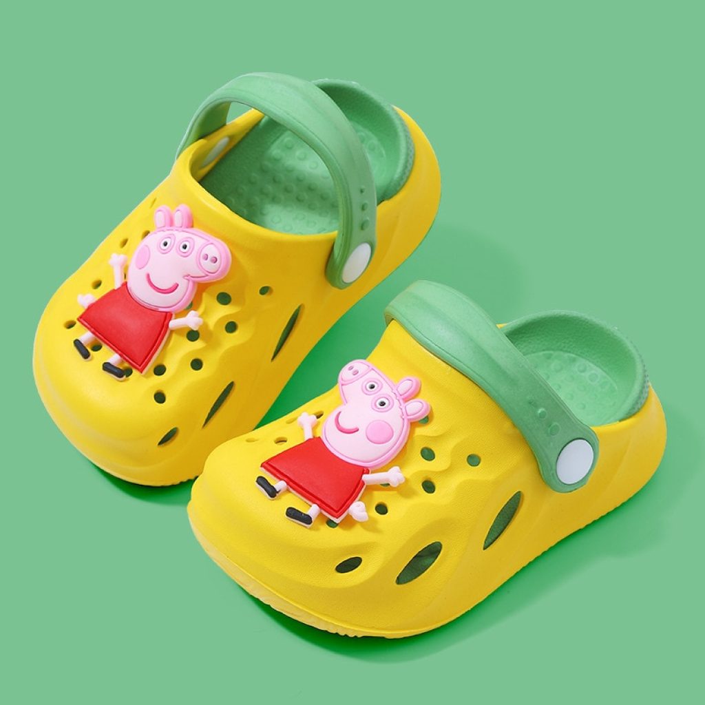 New Peppa Pig Children Slippers for Boys Girls Cartoon Kids Shoes Summer Toddler Children Home Slippers 1