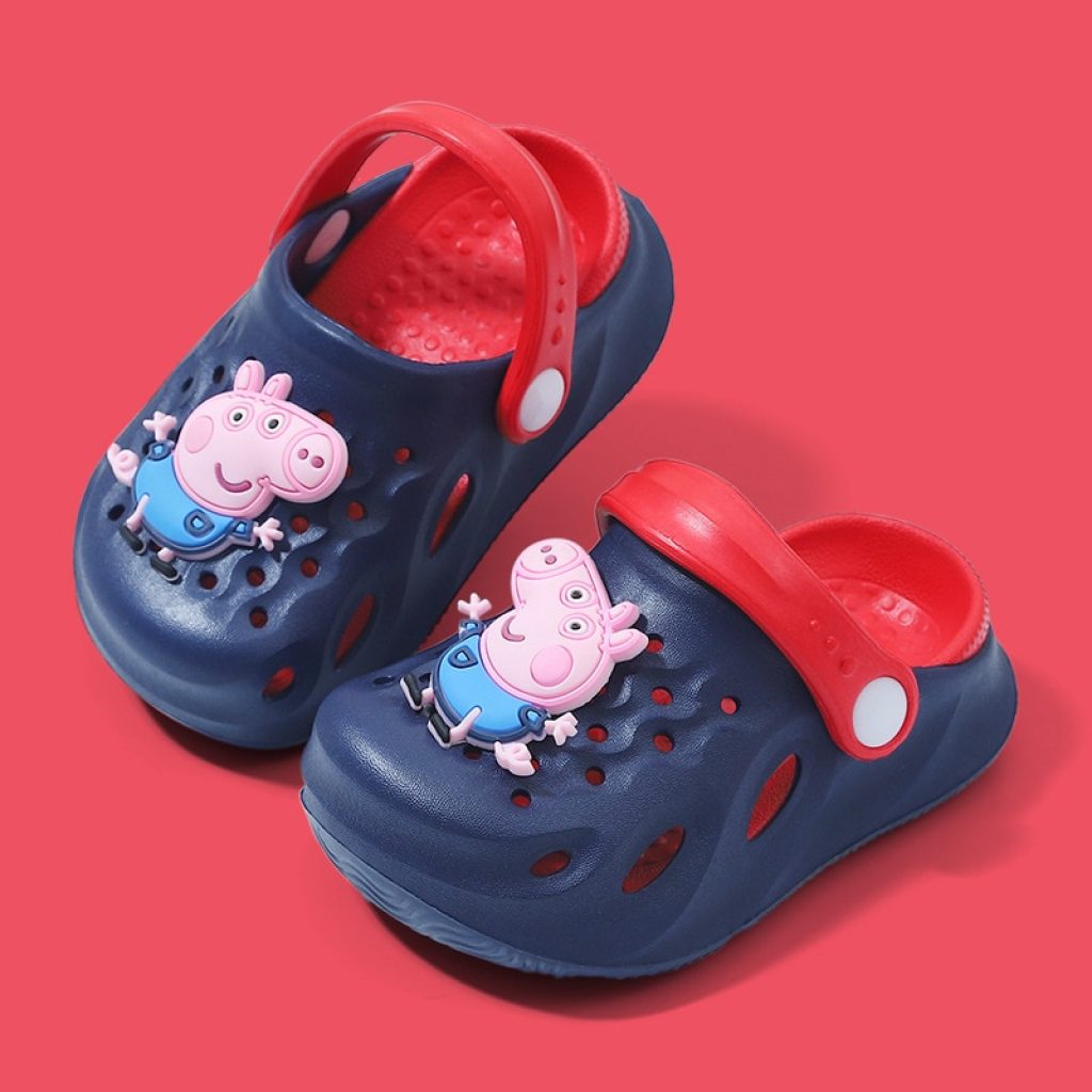 New Peppa Pig Children Slippers for Boys Girls Cartoon Kids Shoes Summer Toddler Children Home Slippers 2