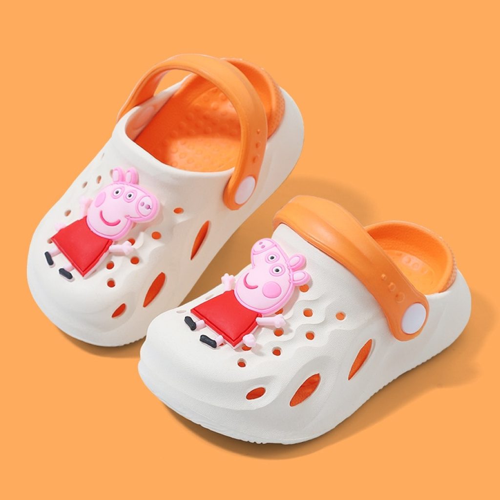 New Peppa Pig Children Slippers for Boys Girls Cartoon Kids Shoes Summer Toddler Children Home Slippers 4