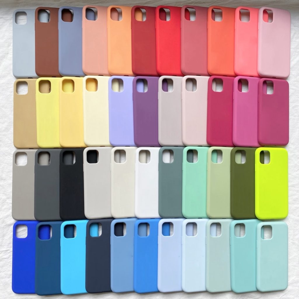 Official Original Silicone Case For iPhone 13 14 12 Pro Plus XS MAX XR X 7