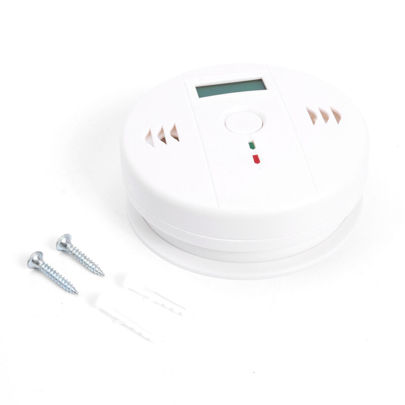 LED Indicator Carbon Alarm Detector Monoxide Smoke PPM Detector Warning Siren 85dB Sound Safe Sensor Home 5