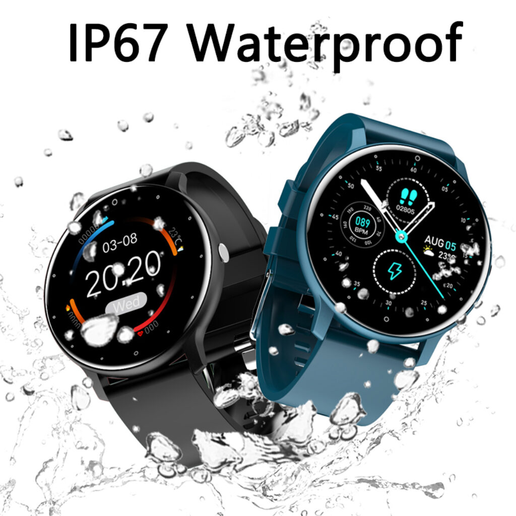 2022 Smart Watch Men Women Full Touch Screen Sport Fitness Watch Man IP67 Waterproof Bluetooth For 3
