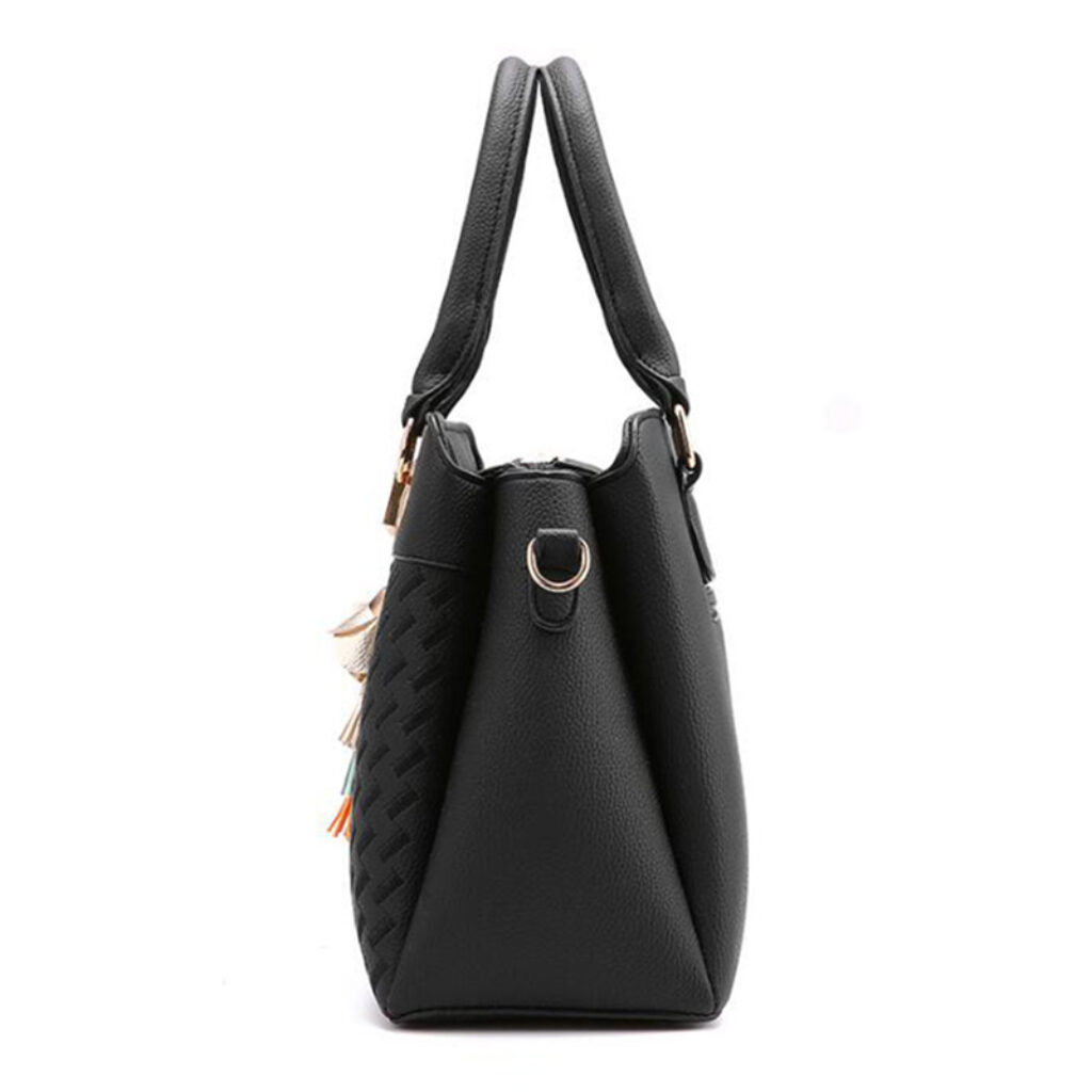 Fashion Women Handbags Tassel PU Leather Totes Bag Top handle Embroidery Crossbody Bag Shoulder Bag Lady 3