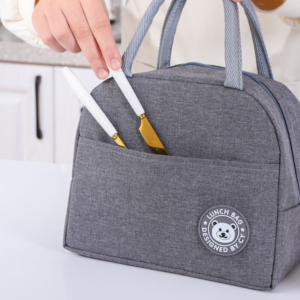 New Arrival Lunch Bag Aluminum Foil Insulation Bag Portable Lunch Bag Thickened Simple Lunch Bag Fashionable 5