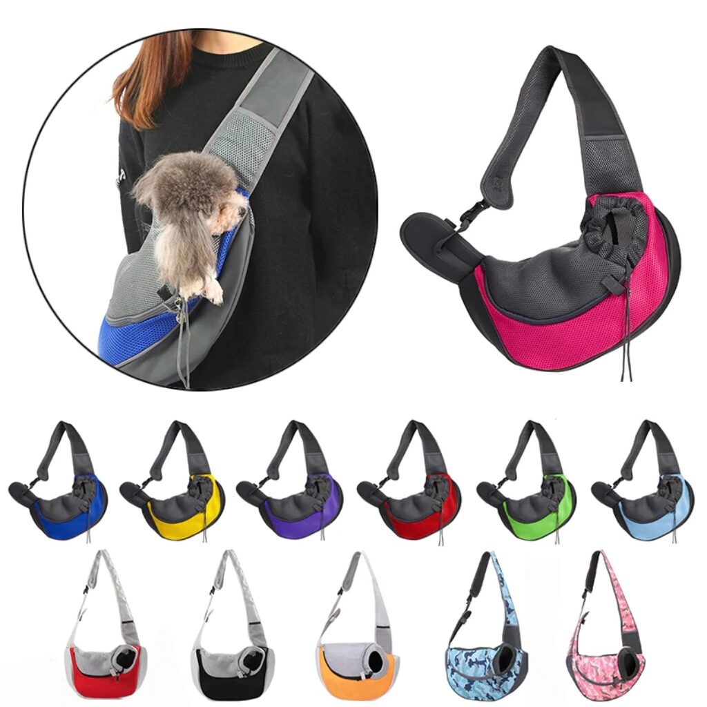 Pet Puppy Carrier S L Outdoor Travel Dog Shoulder Bag Mesh Oxford Single Comfort Sling Handbag 1