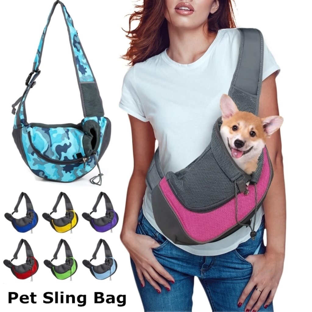Pet Puppy Carrier S L Outdoor Travel Dog Shoulder Bag Mesh Oxford Single Comfort Sling Handbag