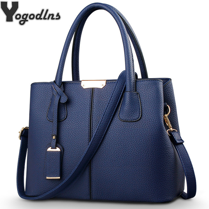 Women PU Leather Handbags Ladies Large Tote Bag Female Square Shoulder Bags Bolsas Femininas Sac New