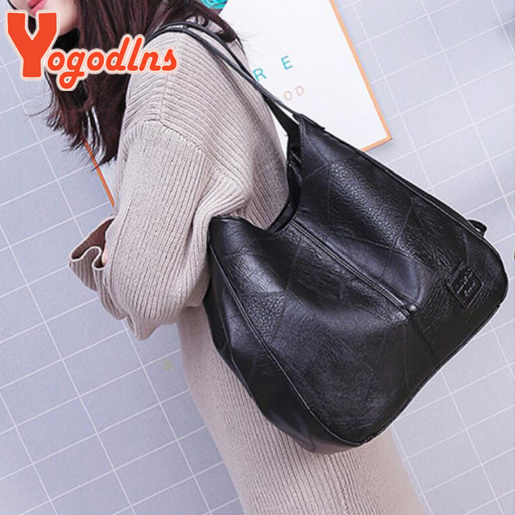 Yogodlns Vintage Women Hand Bag Designers Luxury Handbags Women Shoulder Tote Female Top handle Bags Fashion 1