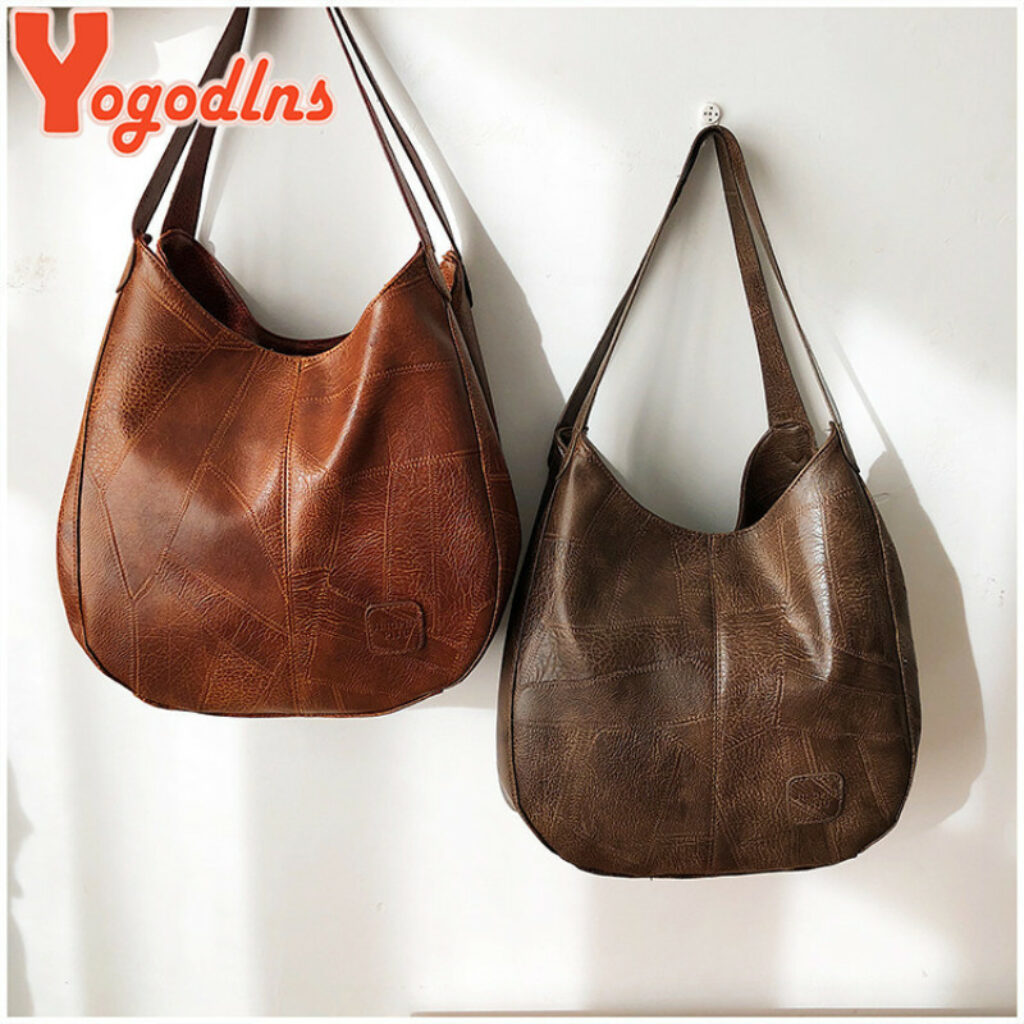 Yogodlns Vintage Women Hand Bag Designers Luxury Handbags Women Shoulder Tote Female Top handle Bags Fashion 3