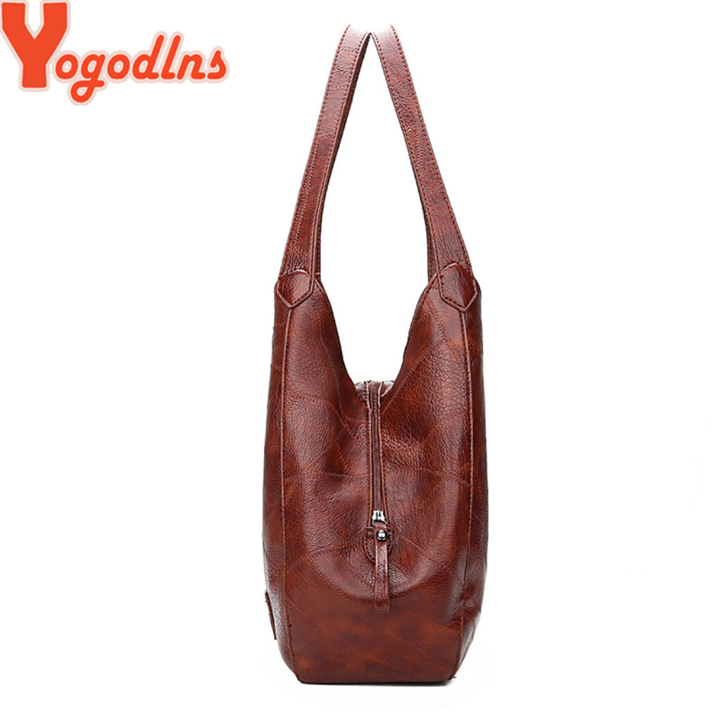 Yogodlns Vintage Women Hand Bag Designers Luxury Handbags Women Shoulder Tote Female Top handle Bags Fashion 4