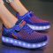 2019 New 29-40 USB Charging Children Sneakers With 2 Wheels Girls Boys Led Shoes Kids Sneakers With Wheels Roller Skate Shoes