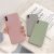 Cute Matte Solid Candy Phone Case for Iphone 11 Case 11 Pro Max Xs Max Xr Simple Silicone Case for Iphone 7 6s 8 Plus Soft Cover