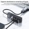 ESR USB HUB Adapter USB 3.0 Dock Fast Transfer Splitter 3 4 Ports 4-In-1 USB Extention Data Transfer for PC MacBook Pro Tablet