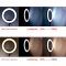FOSOTO RL-18II Photographic Lighting 18 Inch Ring light 512Pcs Led RingLight Lamp With Tripod For Camera Phone Makeup Youtube