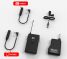 Fifine 20-Channel UHF Wireless Lavalier Lapel Microphone System with Bodypack Transmitter, Mini Lapel Mic & Portable Receiver