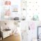 Heart Wall Sticker For Kids Room Baby Girl Room Decorative Stickers Nursery Bedroom Wall Decal Stickers Home Decoration