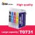 INKARENA T0731 Printer Ink Cartridge for Epson 73 T0731N 73N Cartridges T30 TX203 TX510F TX210 CX5900 T40W TX205 TX209 TX409 Kit