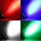LED Flat Par 54x3W RGB Color Lighting Strobe DMX Controller For Disco DJ Music Party Club Dance Floor Bar Darkening Stage Light
