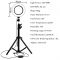 LED Ring Light Photo Studio Camera Light Photography Dimmable Video light for Youtube Makeup Selfie with Tripod Phone Holder
