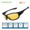 NEWBOLER Polarized Fishing Sunglasses Brown Yellow Lenses Night Version Men Glasses Outdoor Sport Driving Cycling Eyewear UV400