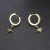 New Fashion Cute Stars Gold Earrings Top Quality cz Crystal clssic Charm gold Earrings For Women Girls Jewellery Gift 2020