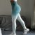 Sport Yoga Gradient color energy Legging Women Workout Fitness Jogging Running Pants Gym Tights Stretch Sportswear Yoga Leggings