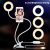 USB Ring Light Studio Selfie LED For Youtube Mobile Phone Holder Stand Live Makeup Camera Lamp For iPhone Android LED Ring Light