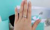 YANHUI With Certificate 0.75ct Lab Diamond Rings For Women Party Elegant Bridal Jewelry 925 Silver Wedding Engagement Rings R036