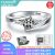 YANHUI With Certificate 0.75ct Lab Diamond Rings For Women Party Elegant Bridal Jewelry 925 Silver Wedding Engagement Rings R036